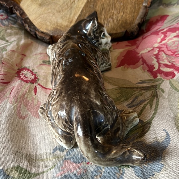 Vintage MCM Porcelain Glazed Cat / Kitty - Picture 5 of 15